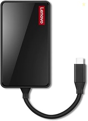 Lenovo 100 USB-C Travel Dock (Charging Host Upto 100W | 3xUSB-A 3.0 |