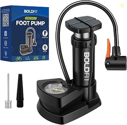 Boldfit Bicycle Pump - High Pressure Foot Air Pump for Cycles, Balloon