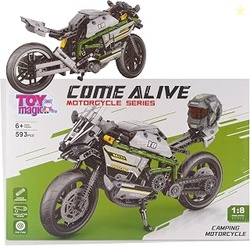 593-Piece Building Blocks Bike |Creative Engineering Kit|DIY Motorcycl