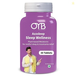 OYB Melatonin 10mg Sleep Supplement | Plant-Based Melatonin Capsules f