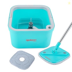 Spotzero By Milton Fresh Flow Square Mop with Bucket 3 L, Flexible Kit