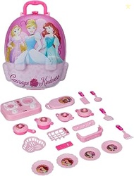 Amazon Brand - Jam & Honey Princess-Themed Kitchen Set in Backpack | P