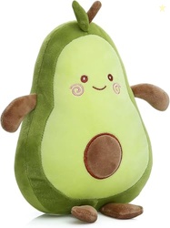EITHEO Avocado Plush Soft Toy Pillow 25 cm  Cute Kawaii Stuffed Fruit
