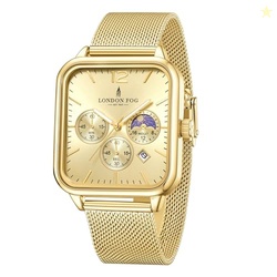 London Fog Hampstead Collection Chronograph Watch for Men with Square