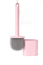KASIVA Silicone Toilet Cleaning Brush Bathroom Cleaning Accessories To