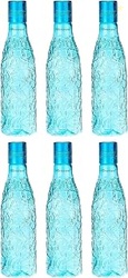 Floraware Food Grade Premium Plastic Fridge Round Water Bottle, Drinki