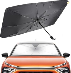 Car Sun Shade Windshield Cover - Foldable Umbrella Sun Shade for Car F