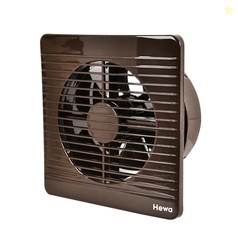 HEWA Onyx 6 inch 150mm high speed Ventilation Exhaust Fan for bathroom