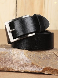 WROGN Men Braided Leather Formal Belt