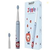 beatXP Jiggle Sonic Electric Toothbrush for Kids with 2 Brush Heads &