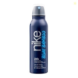 NIKE - Blue Bamboo 200 ml, Deodorant Man Spray, Anti-Stain Deodorant f