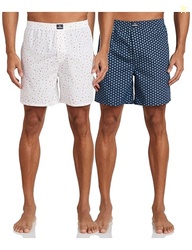 Amazon Brand - Symbol Men's Cotton Printed Boxer Shorts (Combo Pack of