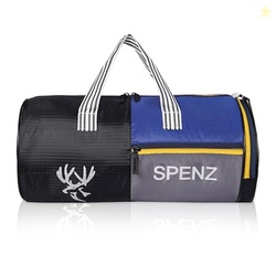 SPENZ Bags Polyester 28L Water Resistant Sports Duffel Gym Bag for Men