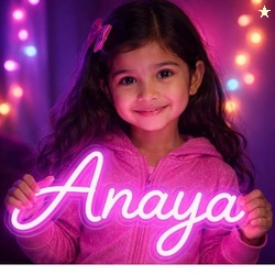 Customize Neon for Kids Birthday with Name Personalized LED Neon Wall