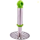 ADD2CART Stainless Steel Potato Masher, Vegetable Crusher with Ergonom