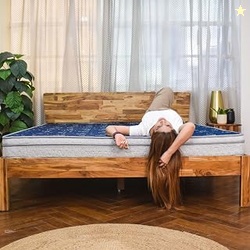 Coirfit LUXURINO Pillow Top with ISPT Tech. 8 Inch Queen Size Bonnell