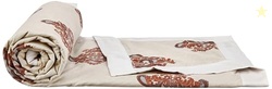 Amazon Brand - Solimo Single Microfiber Quilt|100% Microfiber Exterior
