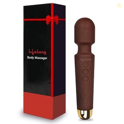 Lifelong LLM414 Rechargeable Wireless Body Massager Machine with 20 Vi