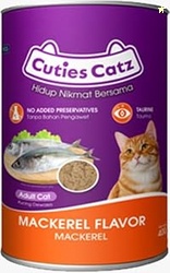 Adult Cat Wet Food Mackerel Flavor 400g