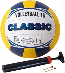 Classic Volleyball Size 4 Standard with Pump Rubber, Moulded Design Pr