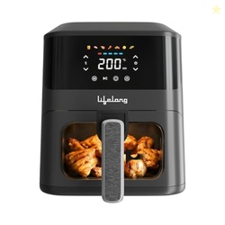 Lifelong 4.2L Air Fryer for Healthy Cooking | 1350W | 7 Presets with D