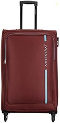 Large Polyester Hybrid Spinner Suitcase Dasher 4W STROLLY 78 RED, 43 C