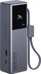 Mi 20000 mAh 165 W Power Bank (Space Grey, Lithium-ion, Fast Charging