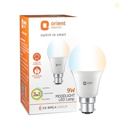 Eternal Shine Moodlight B22 Base, Color Changing 9W LED Bulb, Pack of