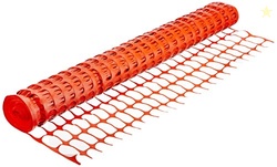 Orange PVC Barricating Net AK-NET- ORG Outdoor use - Size 1m x 50m, Or