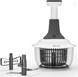TEX-RO Push Chopper for Kitchen Use | Vegetable Cutter & Onion Chopper