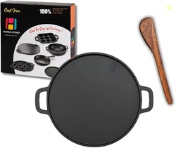 Human Hydro Pre-Seasoned Feather-Light Cast Iron Dosa Tawa/Chilla/Omel