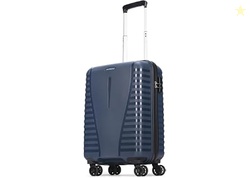 Aristocrat Airpro 8-Wheel Cabin Size Hard Case Trolley Bag, Poseidon B
