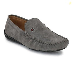 WUGATTI Men's Office Wear, Casual & Trendy Suede Slip-On Loafers