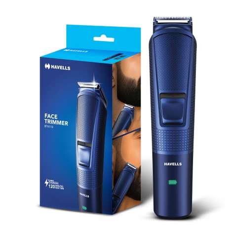 HAVELLS Beard Trimmer Trimmer 120 min  Runtime 1 Length Settings ...mo