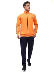Promo Men's All weather Regular Fit Track Suit with Zipper and Pockets