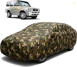 100% Waterproof Car Body Cover Compatible with Mirror for Tata Victa w
