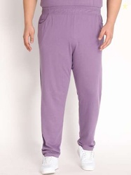 CHKOKKO Plus Men Solid Casual Track Pant
