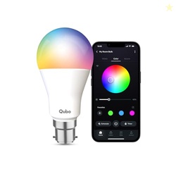 QUBO Smart Bulb from Hero Group | 12W B22 LED | Wi-Fi & BT | Compatibl