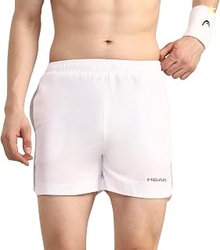 HPS-1115 Badminton Shorts for Mens, Colour - White