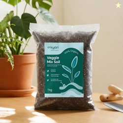 Veggie Mix 100% Organic Fertilizer Soil for Vegetables - Advanced Pott