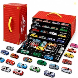 MiniExplorer 48 Pcs Pull Back Cars Set for Kids | Racing Toy Cars Bulk