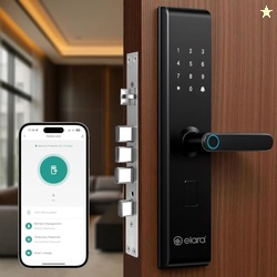Elara Echo Lite Smart Door Lock, Fingerprint, Card, App, OTP, Keys, PI