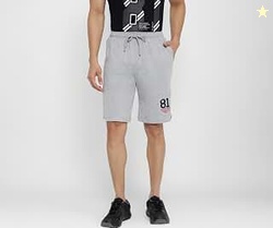 Men Athleisure Smart Tech Knit Shorts - Easy Stain Release, Anti Stat,