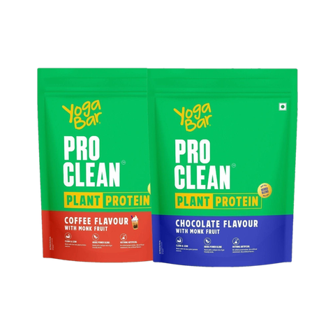 Yogabar Plant-Based Protein (1 kg, Chocolate, Coffee)