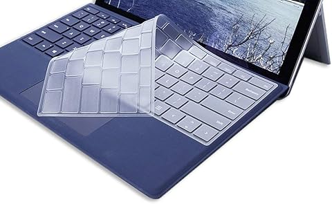 Ultra Thin Clear Transparent Keyboard Cover Skin Protector for Microso