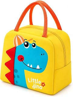 VOGARD Kids Insulated Lunch Bag for Boys & Girls | Cute Dinosaur Lunch