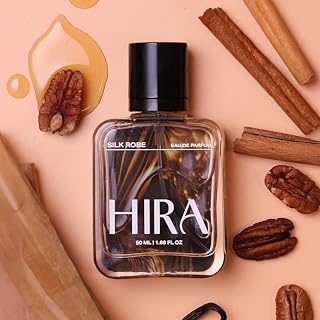 HIRA Silk Robe Perfume for Women 50ml | Warm, Sweet, Vanilla & Cognac