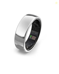 aabo Smart Ring for Men Women |Fitness Tracker Ring| Titanium Design|