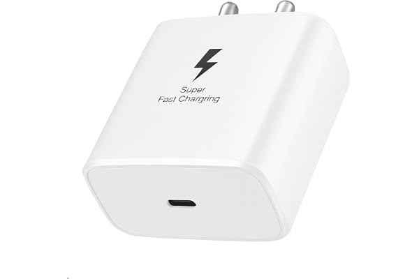 Samsung 45W USB-C Super Fast Charging Adapter for Galaxy S25 Ultra/Edg