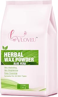 VLOVEU Wax Powder for Hair Removal for Women - 120 gm (Pack of 1) | Ha
